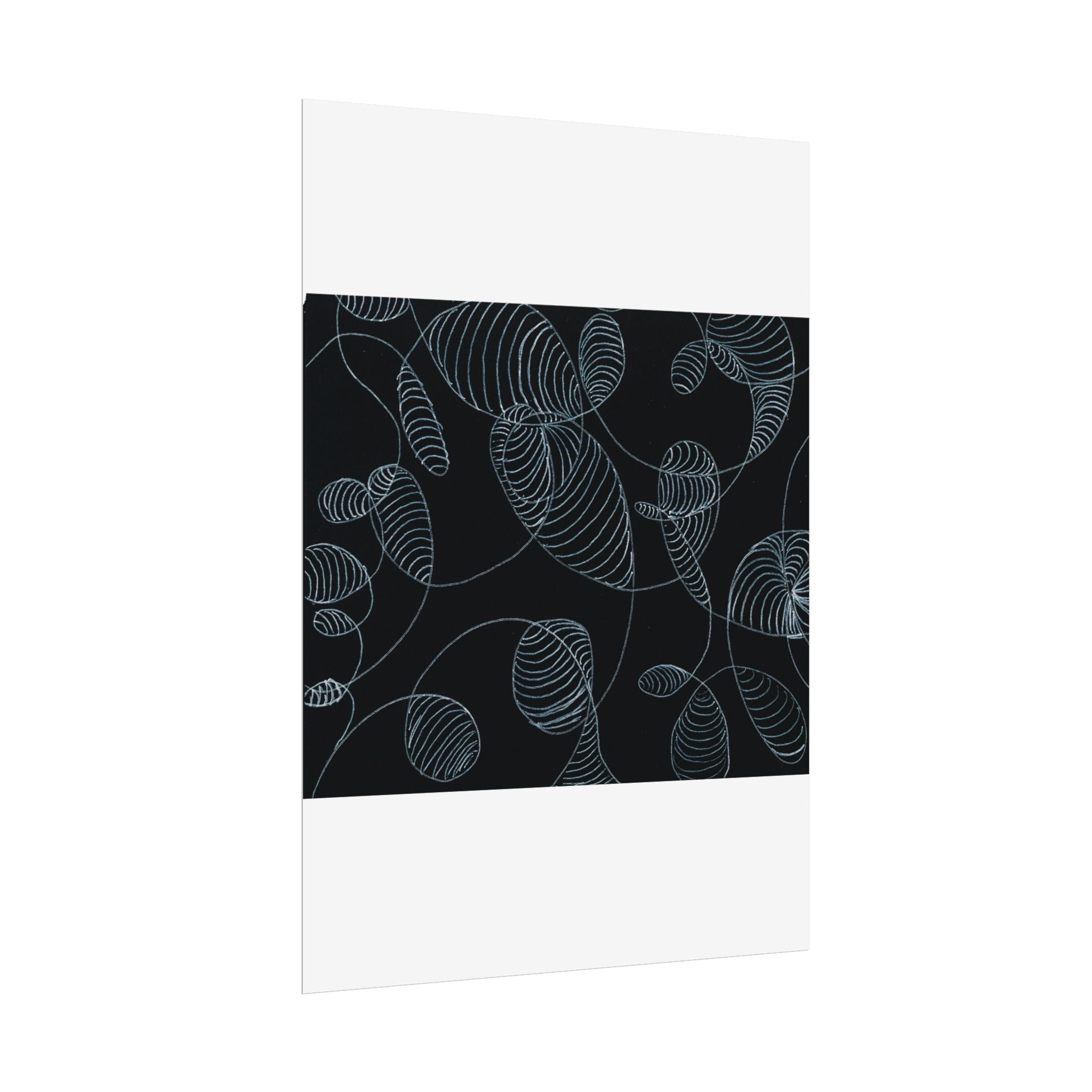 Open Edition Fine Art Print Collection Minimal Abstract Line Art Rolled Poster | 20x30