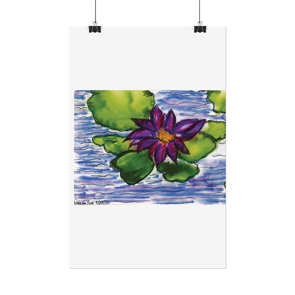 Open Edition Fine Art Print  Abstract Floral Wall Art  285gsm Modern Botanical Decor