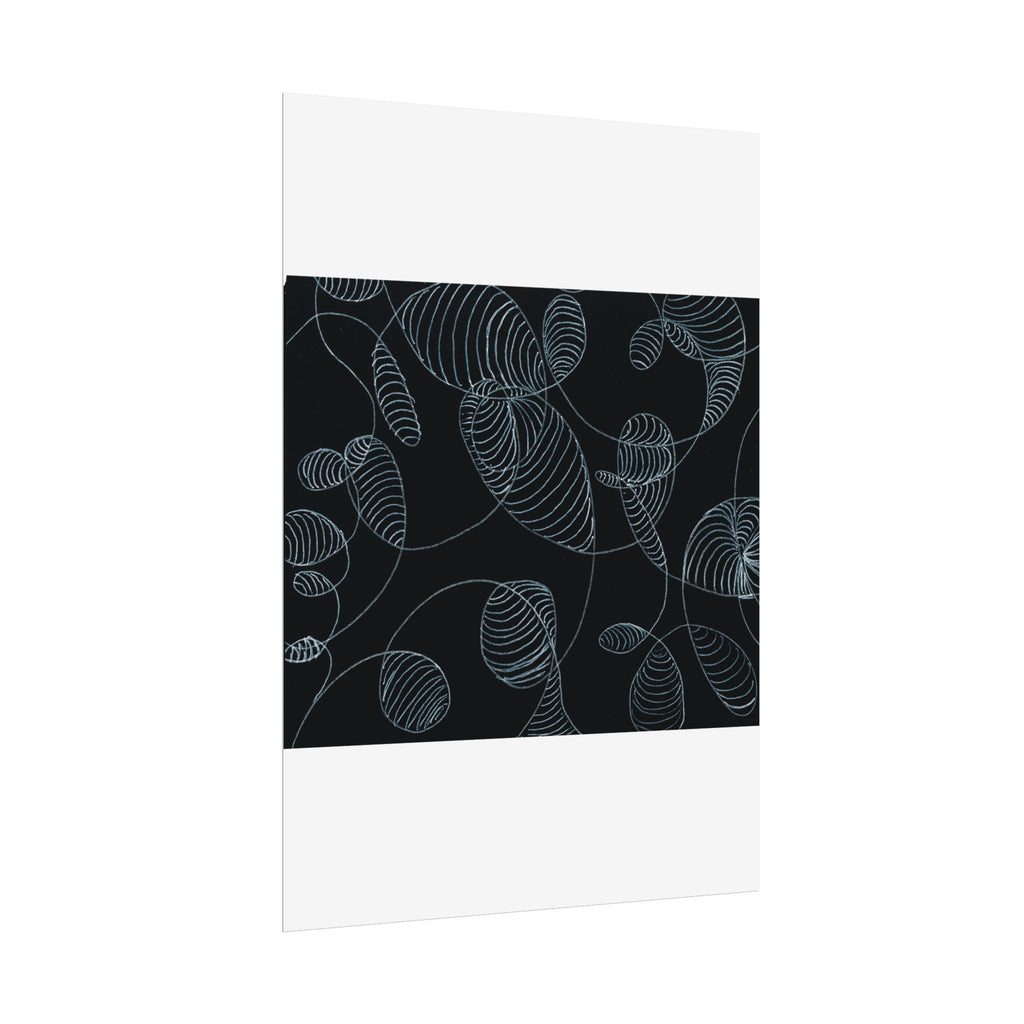 Open Edition Fine Art Print Collection Minimal Abstract Line Art Rolled Poster | 20x30