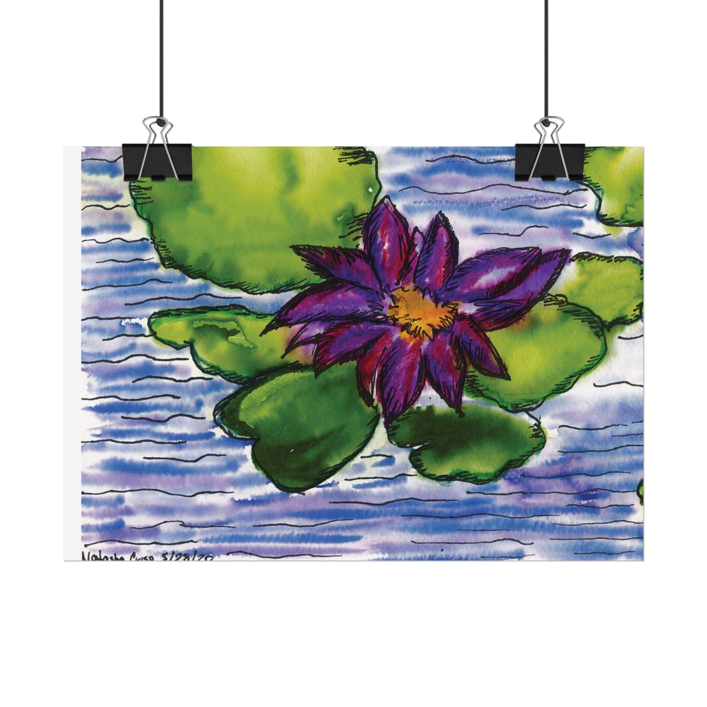 Open Edition Fine Art Print  Abstract Floral Wall Art  285gsm Modern Botanical Decor