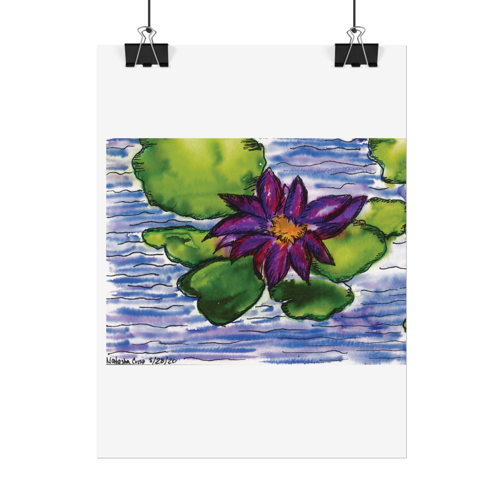 Open Edition Fine Art Print  Abstract Floral Wall Art  285gsm Modern Botanical Decor