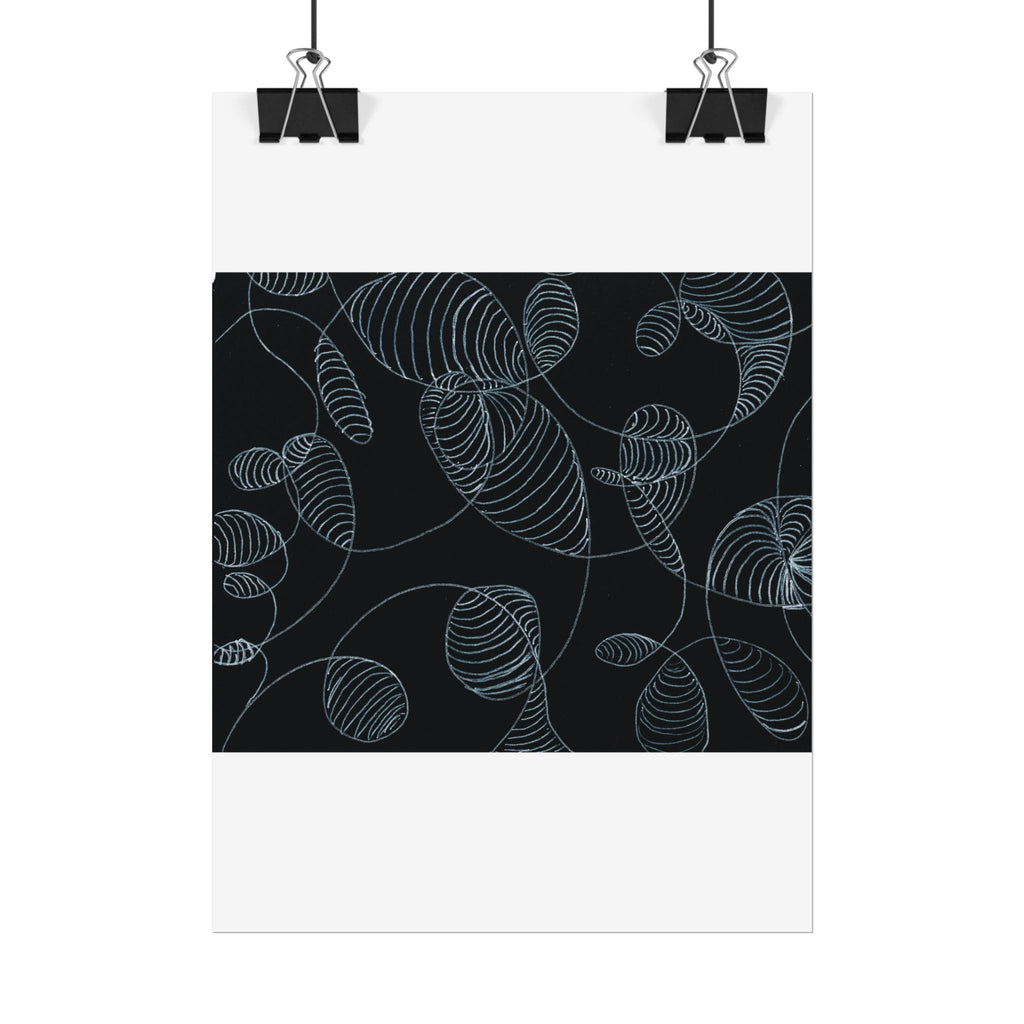 Open Edition Fine Art Print Collection Minimal Abstract Line Art Rolled Poster | 20x30
