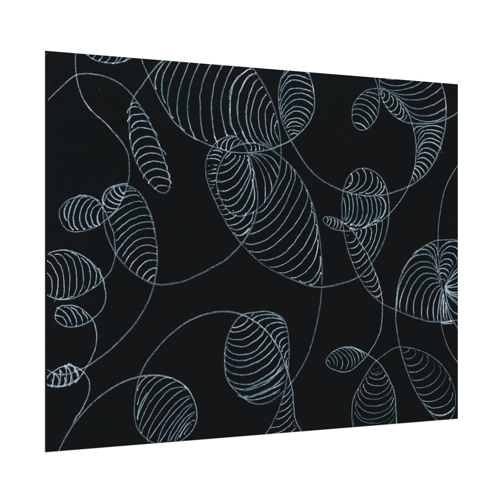 Open Edition Fine Art Print Collection Minimal Abstract Line Art Rolled Poster | 20x30