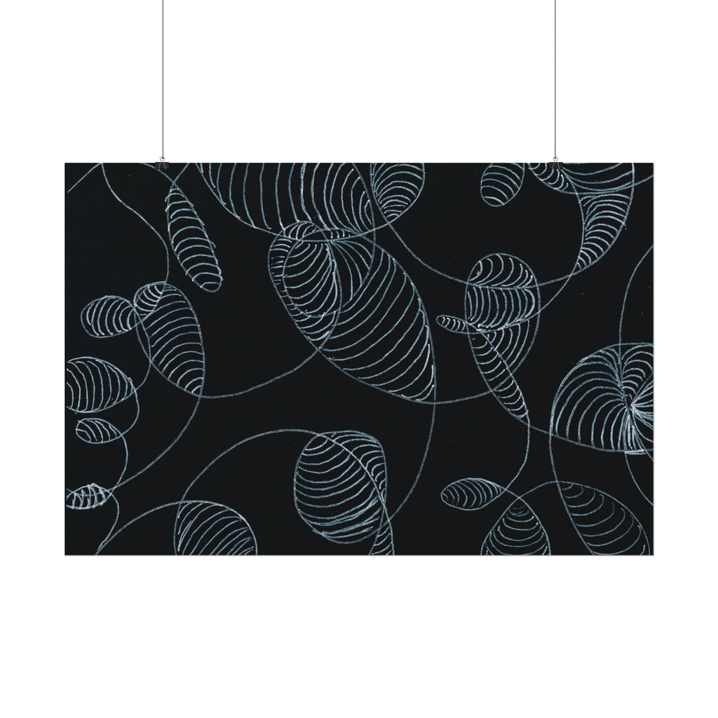 Open Edition Fine Art Print Collection Minimal Abstract Line Art Rolled Poster | 20x30
