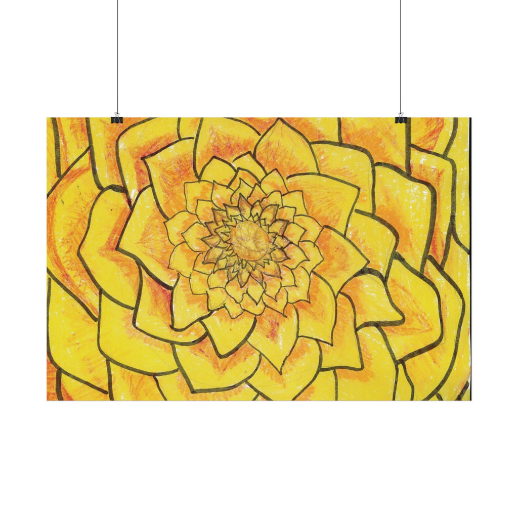 Open Edition Fine Art Print  Abstract Floral Wall Art  285gsm Museum Matte Paper  Large 20x30 Vertical Artwork Modern Botanical Decor