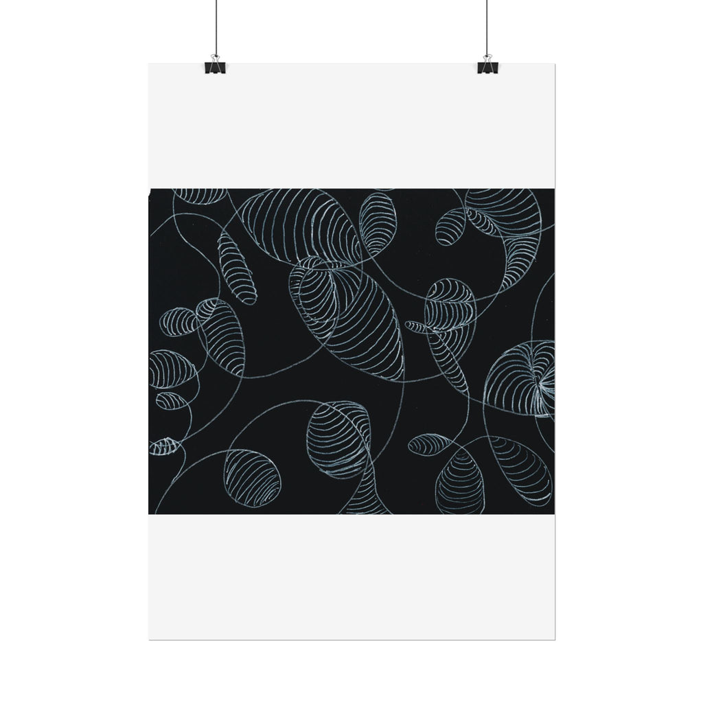 Open Edition Fine Art Print Collection Minimal Abstract Line Art Rolled Poster | 20x30