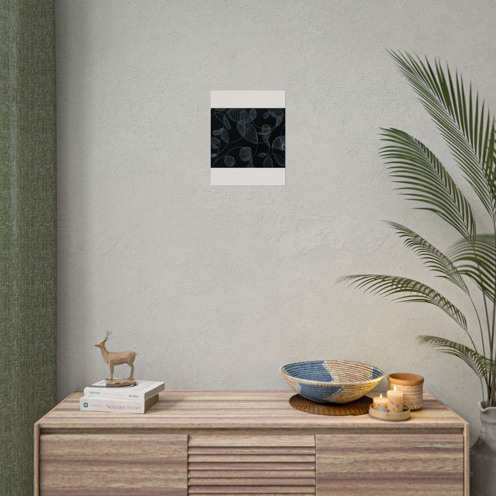 Open Edition Fine Art Print Collection Minimal Abstract Line Art Rolled Poster | 20x30
