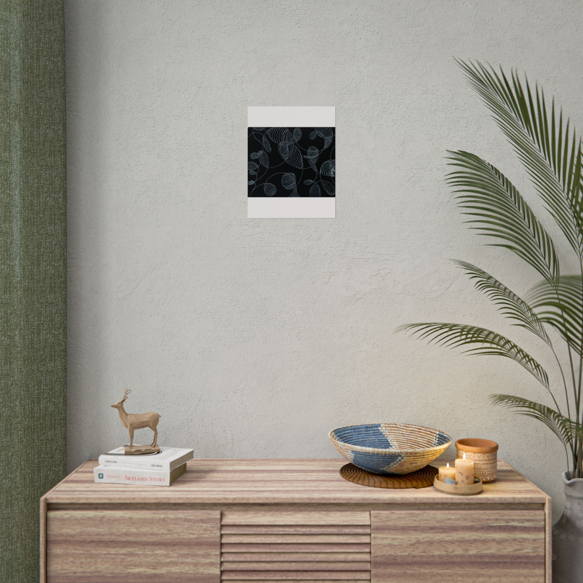 Open Edition Fine Art Print Collection Minimal Abstract Line Art Rolled Poster | 20x30