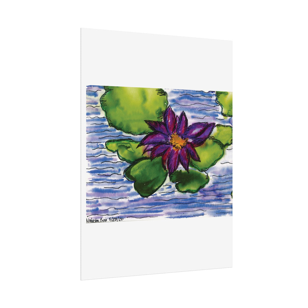 Open Edition Fine Art Print  Abstract Floral Wall Art  285gsm Modern Botanical Decor