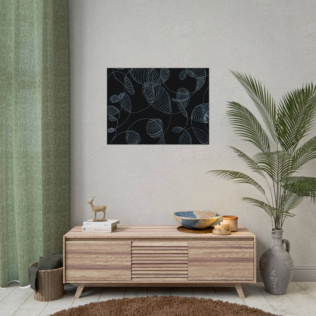 Open Edition Fine Art Print Collection Minimal Abstract Line Art Rolled Poster | 20x30