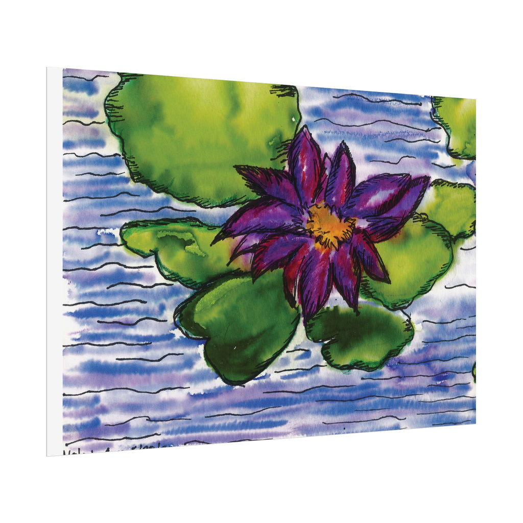 Open Edition Fine Art Print  Abstract Floral Wall Art  285gsm Modern Botanical Decor