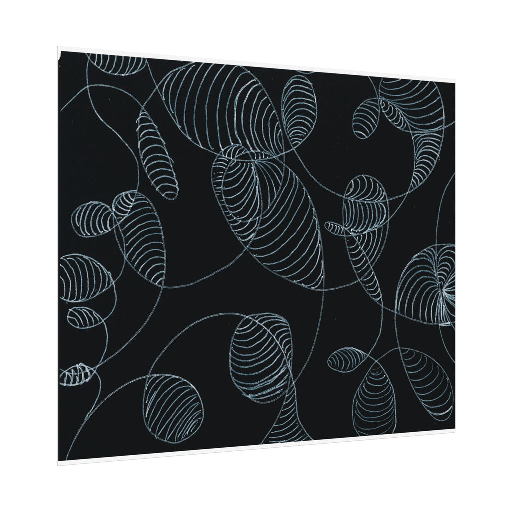 Open Edition Fine Art Print Collection Minimal Abstract Line Art Rolled Poster | 20x30