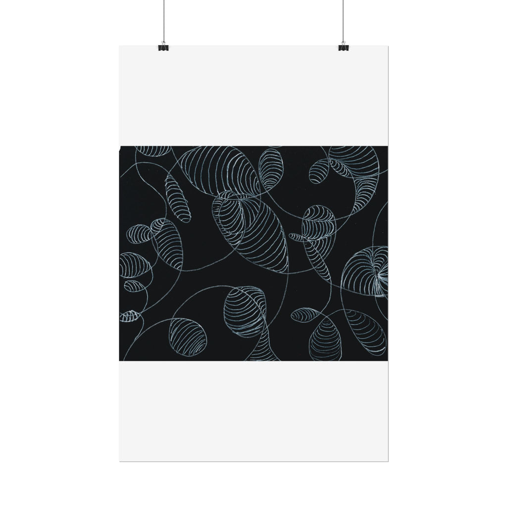 Open Edition Fine Art Print Collection Minimal Abstract Line Art Rolled Poster | 20x30
