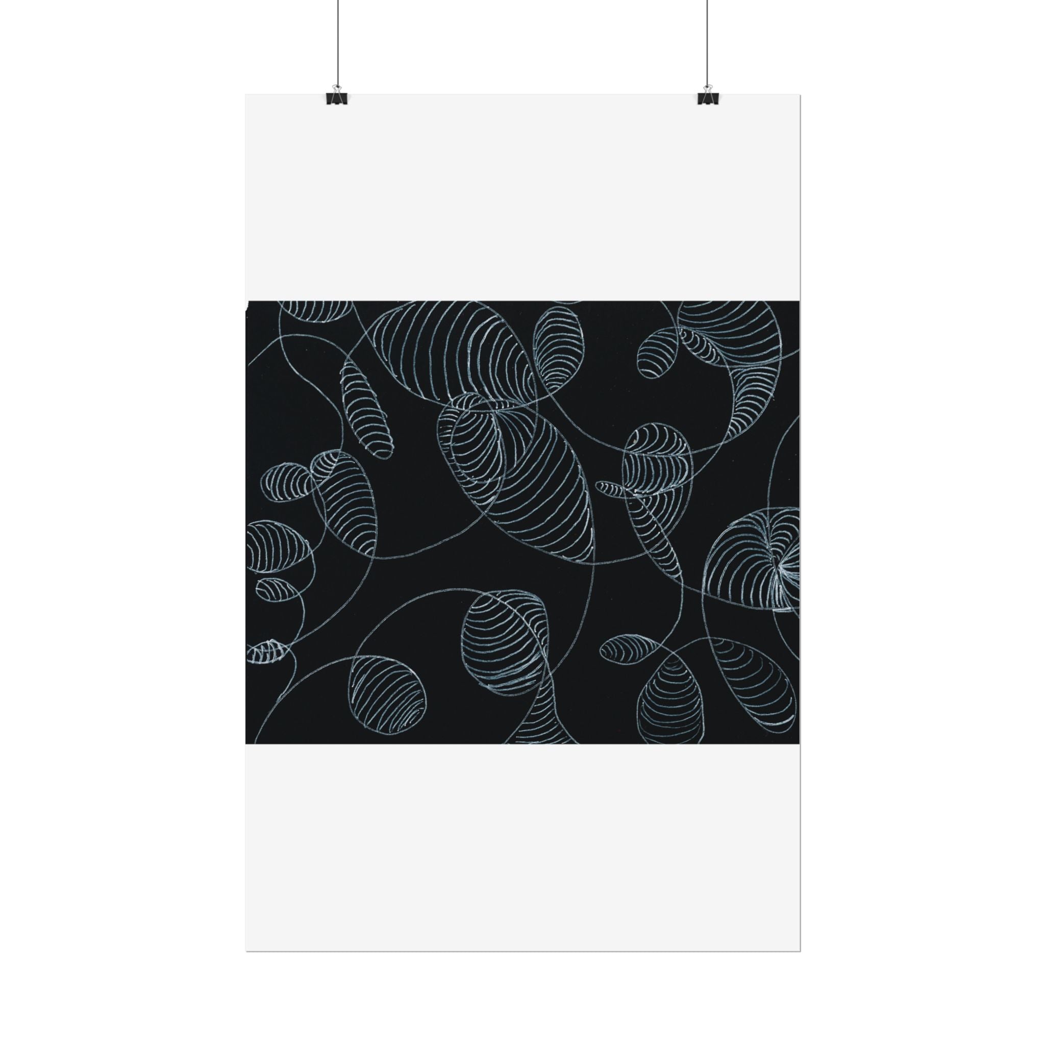 Open Edition Fine Art Print Collection Minimal Abstract Line Art Rolled Poster | 20x30